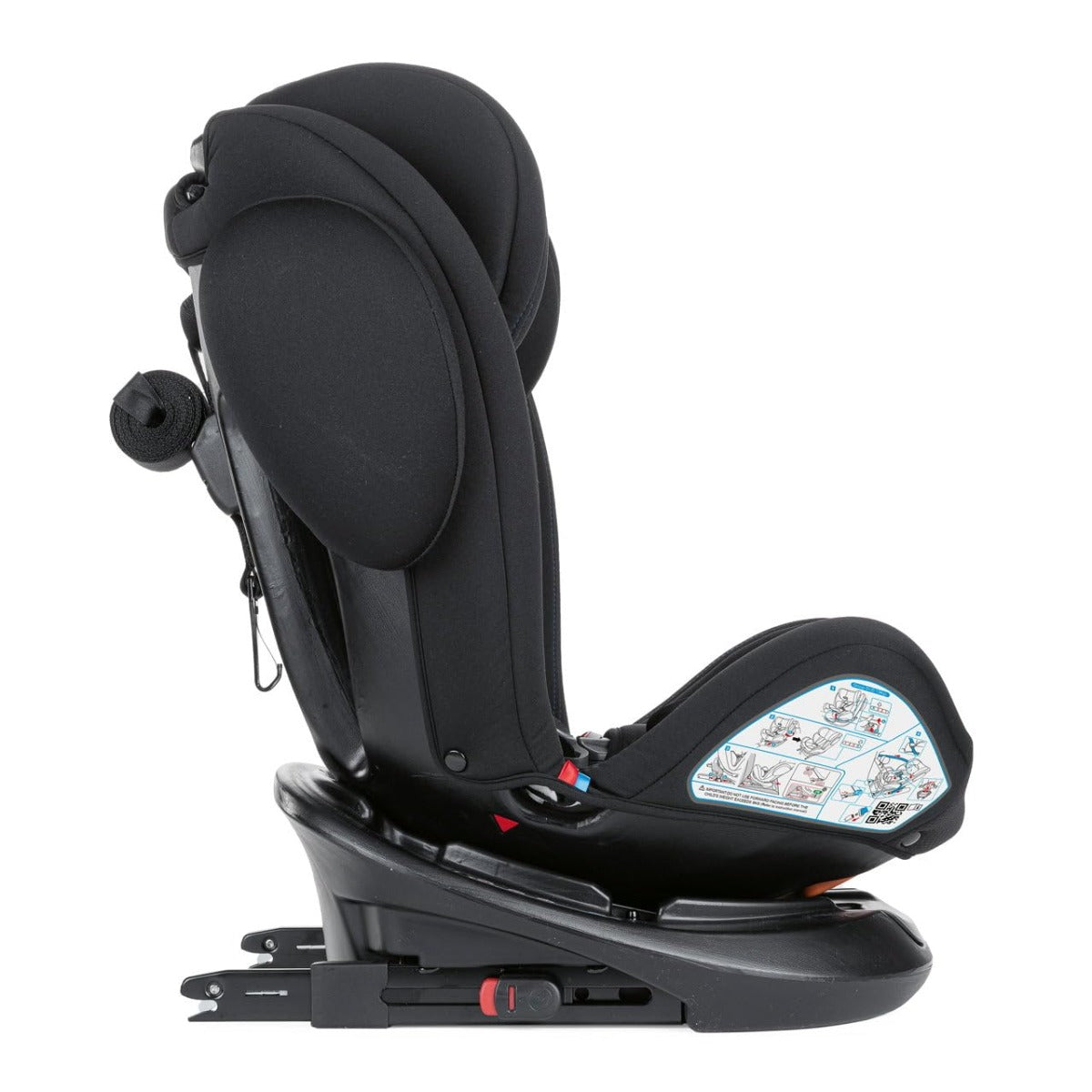 Chicco Unico Plus Car Seat Air 360° Rotatable 0-12Years ISOFIX - Black Chicco Yallatoys