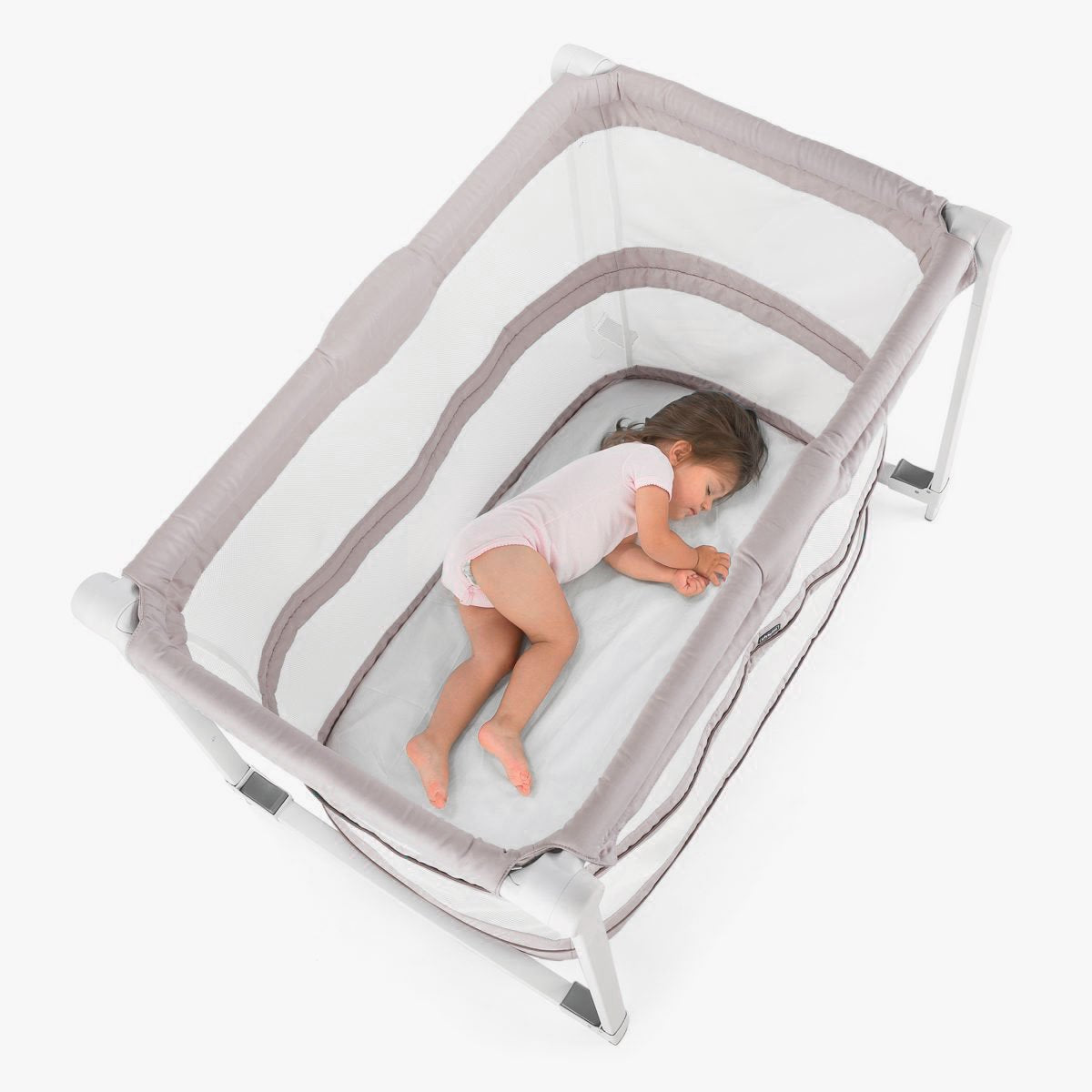Chicco Zip & Go Crib/Cot - Glacial Chicco Yallatoys