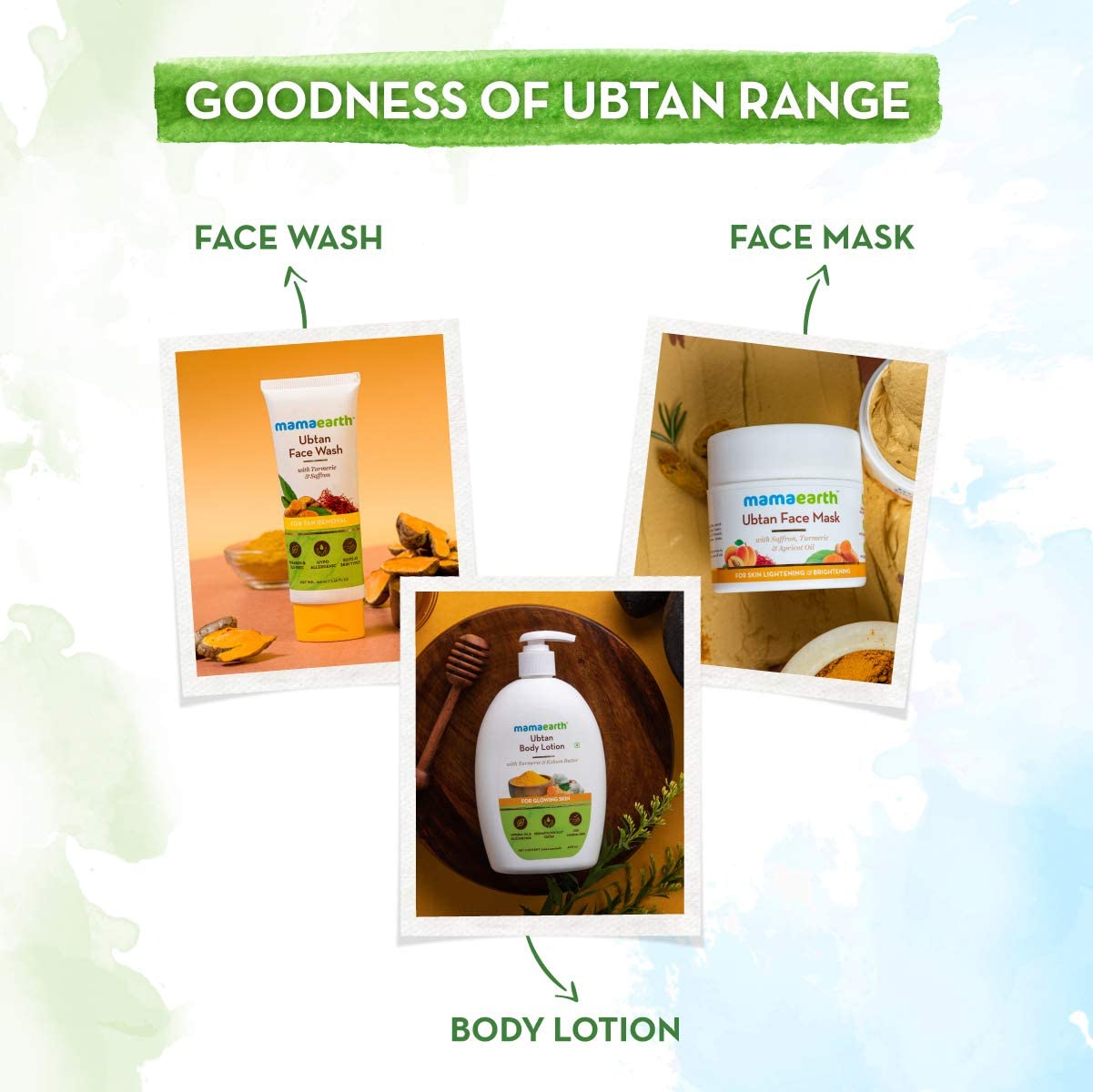 Mamaearth Ubtan Face Wash 100Ml Mamaearth Yallatoys
