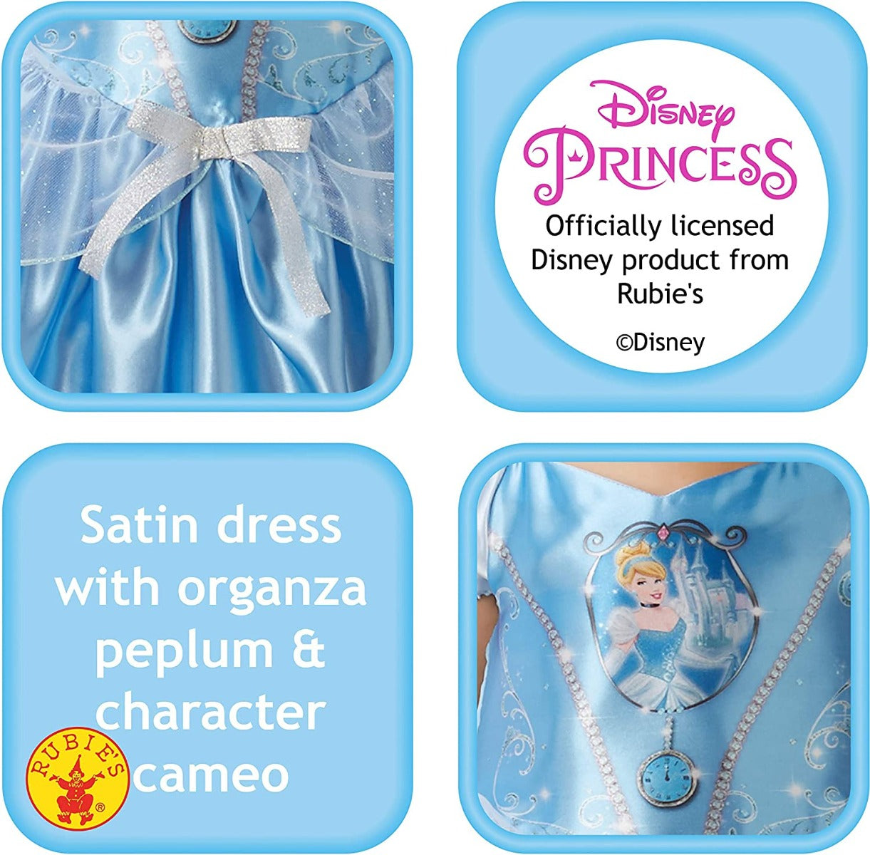 Buy Rubies Disney Princess Fairy Tale Cinderella Costume | Yallatoys.com