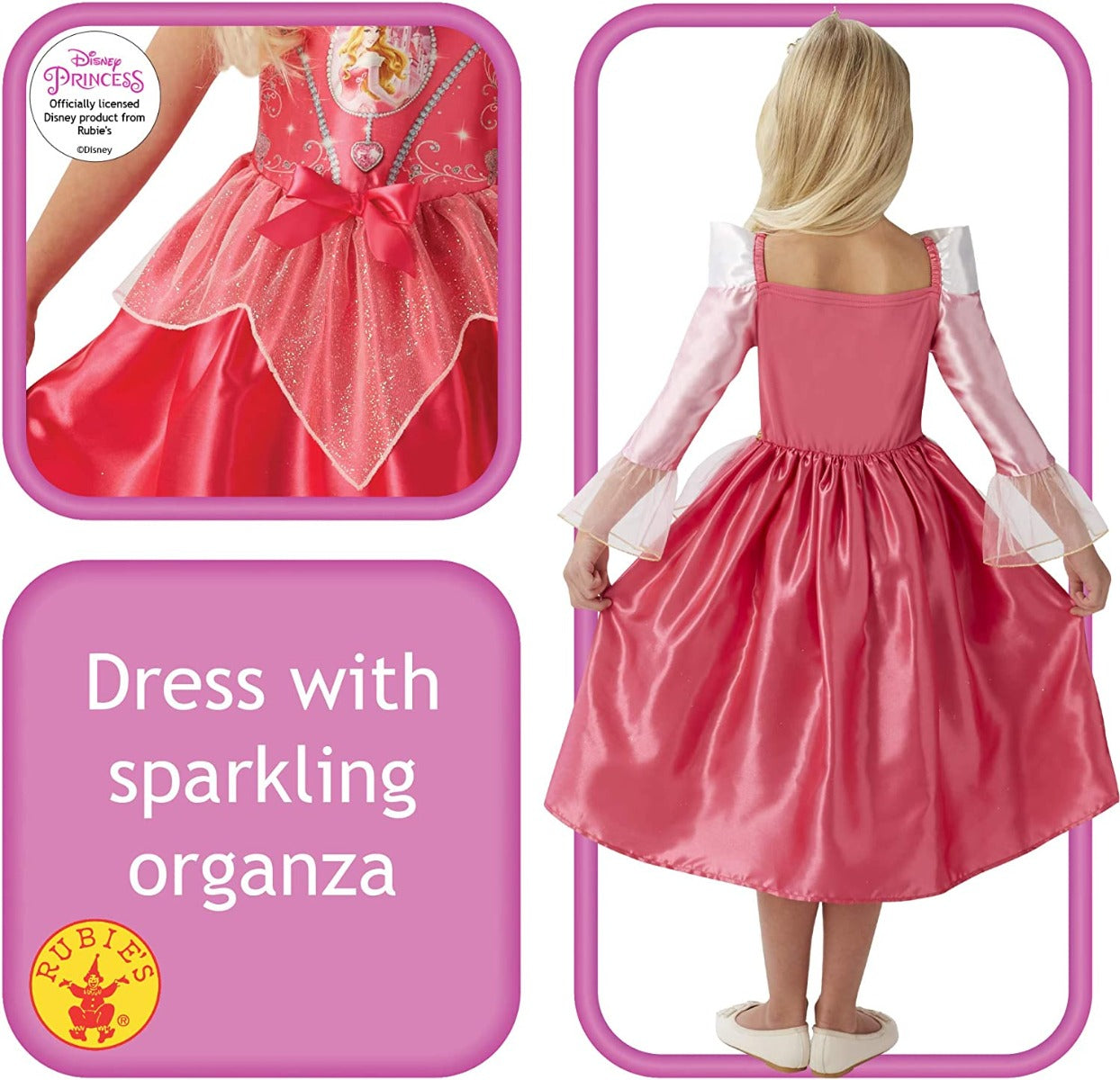 Buy Rubies Disney Princess Fairy Tale Sleeping Beauty Costume Aurora Large | Yallatoys.com