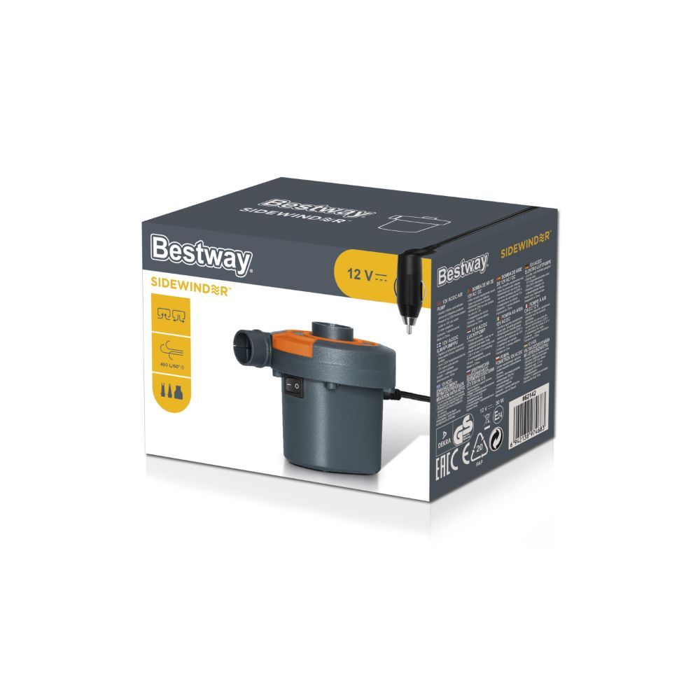 Buy Bestway Sidewinder 12V Ac/Dc Air Pump | Yallatoys.com