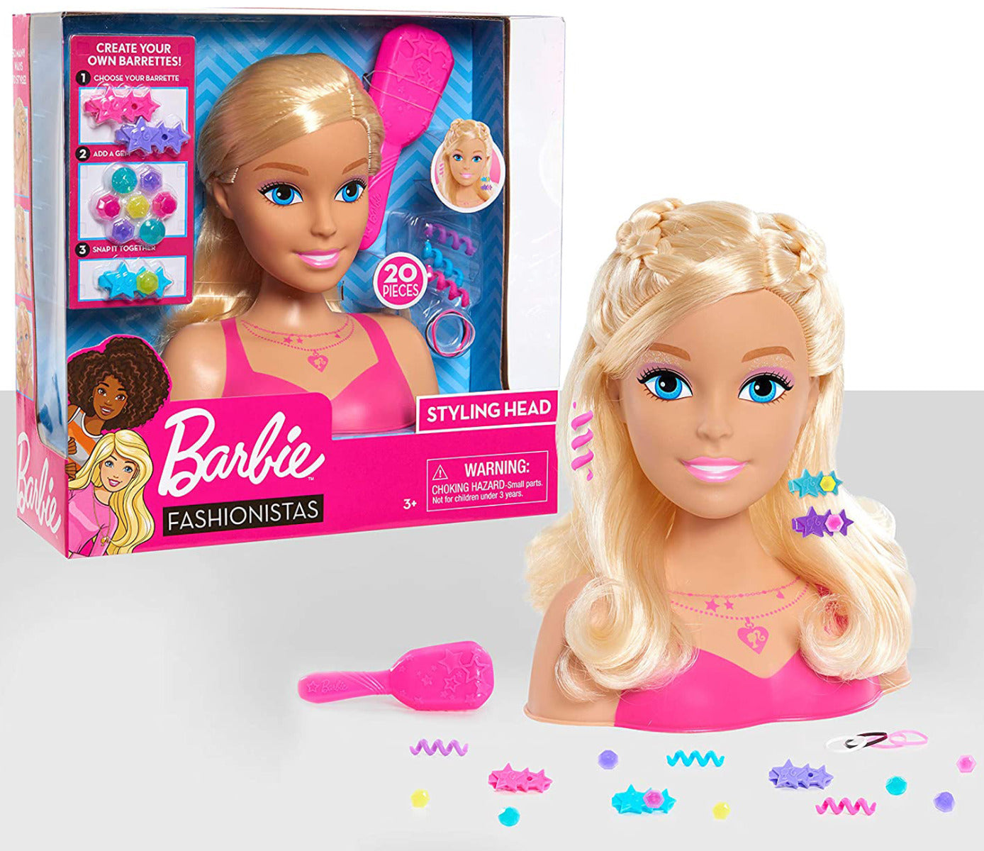 Buy Barbie Small Styling Head Blonde | Yallatoys.com