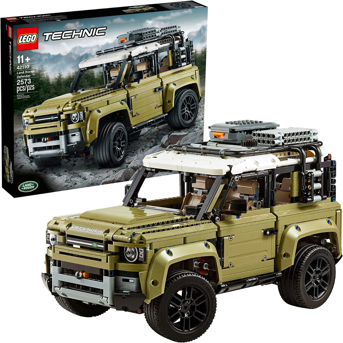 Buy Lego Technic Land Rover Defender 42110 Building Kit 2573pcs | Yallatoys.com