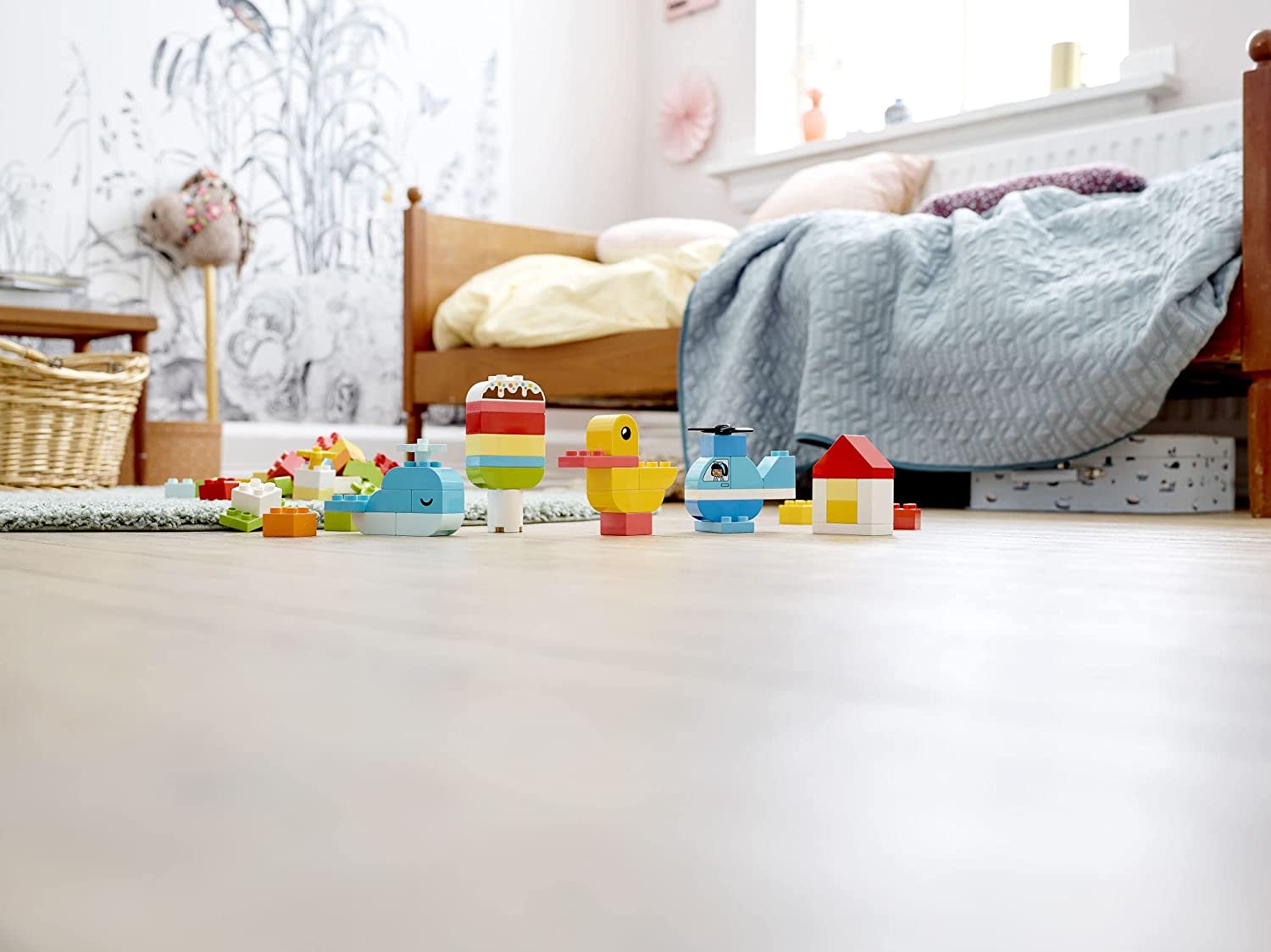 Buy Lego Duplo Classic Heart Box 10909 Building Toy Set 80pieces | Yallatoys.com