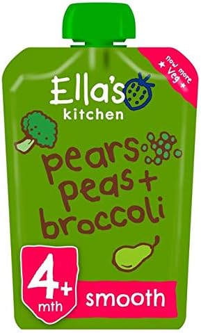 Ellas Kitchen Org Brocoli PearsÂ  PeasÂ  Regular  120Gm Ellas Kitchen Yallatoys