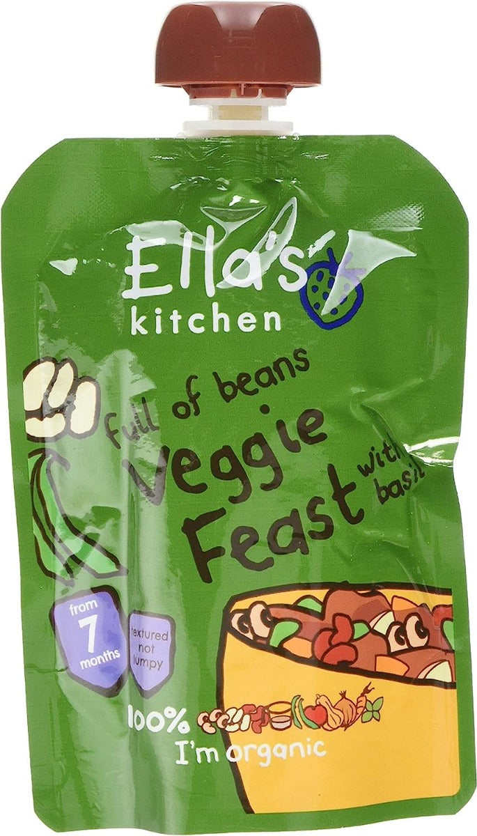 Ellas Kitchen Org Fourbean Feast Regular 130 Gm