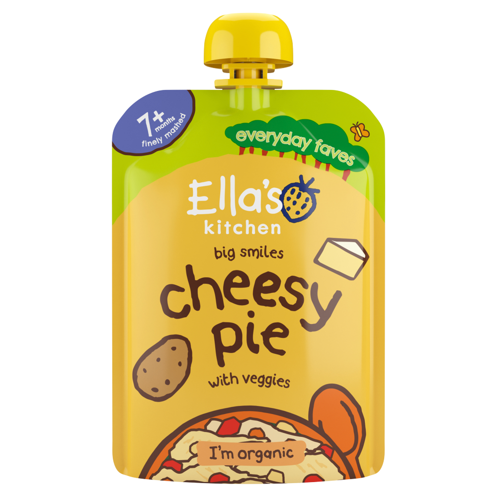 Ella'S Kitchen Org Cheesy Pie With Veggies 130G Uk Ellas Kitchen Yallatoys