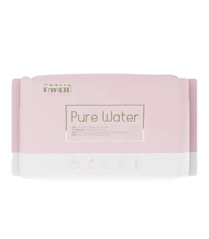 FARLIN WET WIPES (PURE WATER)-PINK 70 SHEET Farlin Yallatoys