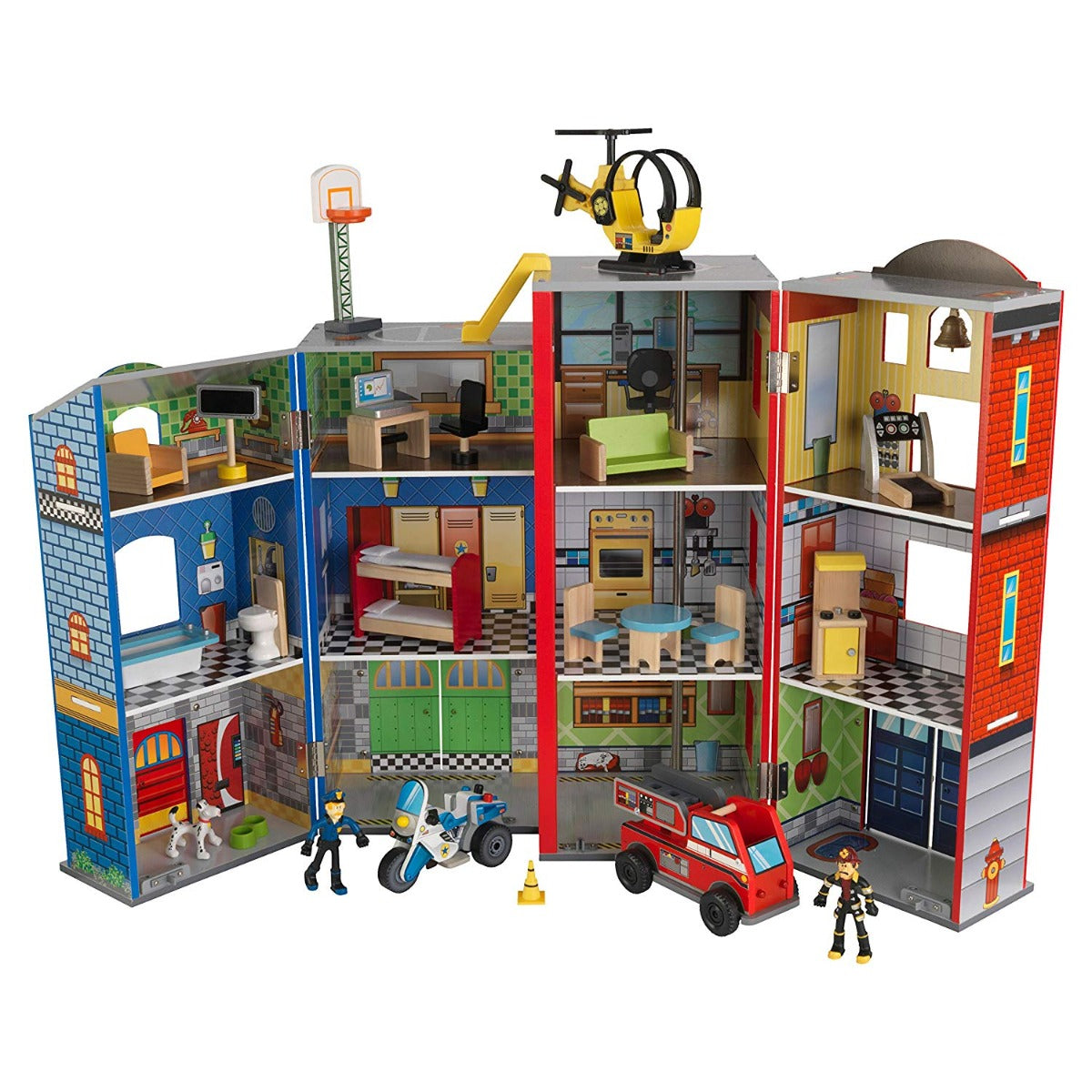 Buy Kidkraft Everyday Heroes Wooden Playset | Yallatoys.com