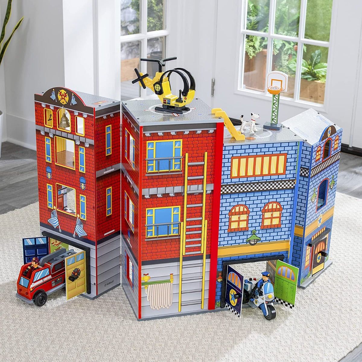 Buy Kidkraft Everyday Heroes Wooden Playset | Yallatoys.com