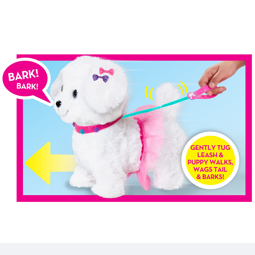 Buy Barbie Walk & Wag Puppy Feature Plush | Yallatoys.com