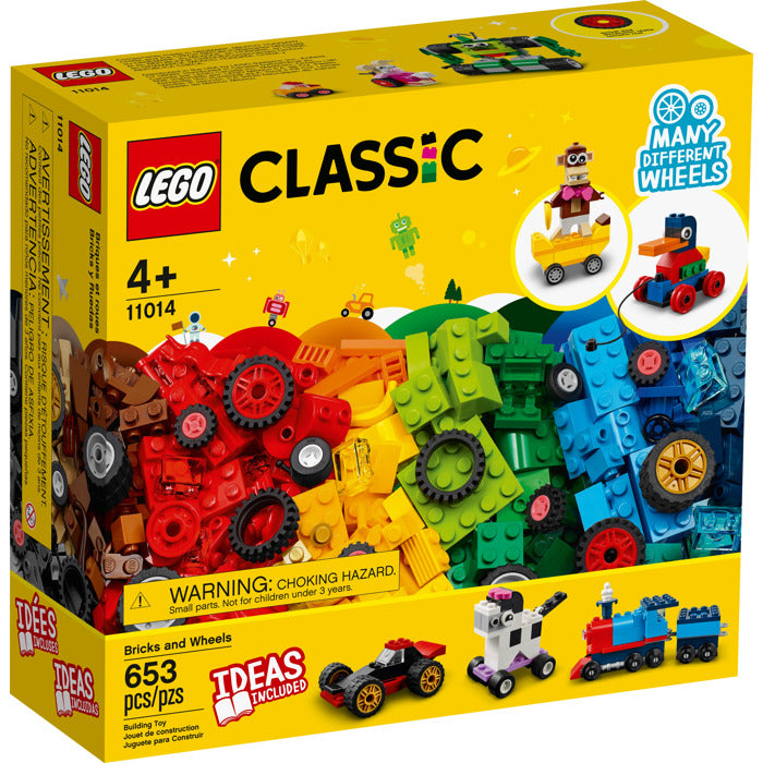 Buy Lego Classic Bricks and Wheels 11014 | Yallatoys.com