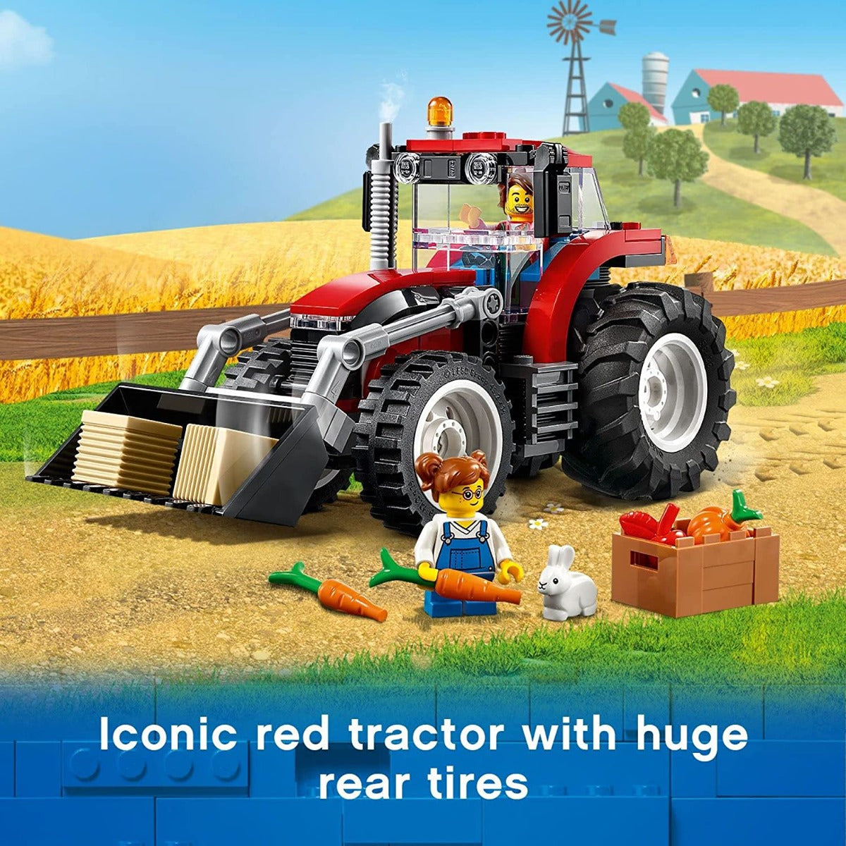 Buy Lego City Great Vehicles Tractor 60287 Building Toy | Yallatoys.com