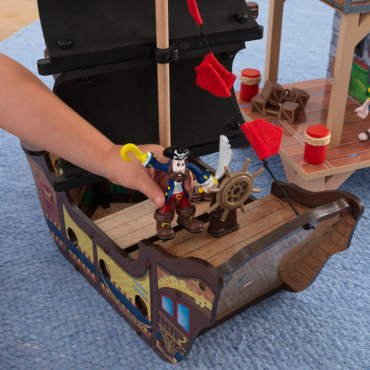 Buy Kidkraft Pirates Cove Wooden Ship Play Set | Yallatoys.com