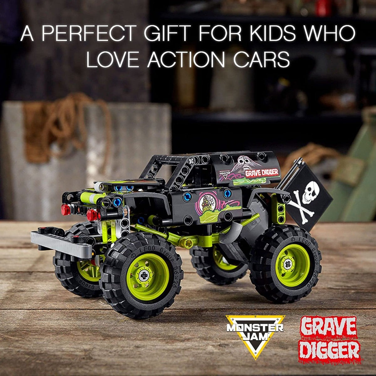 Buy Lego Technic Monster Jam Grave Digger 42118 Building Set 212pcs | Yallatoys.com