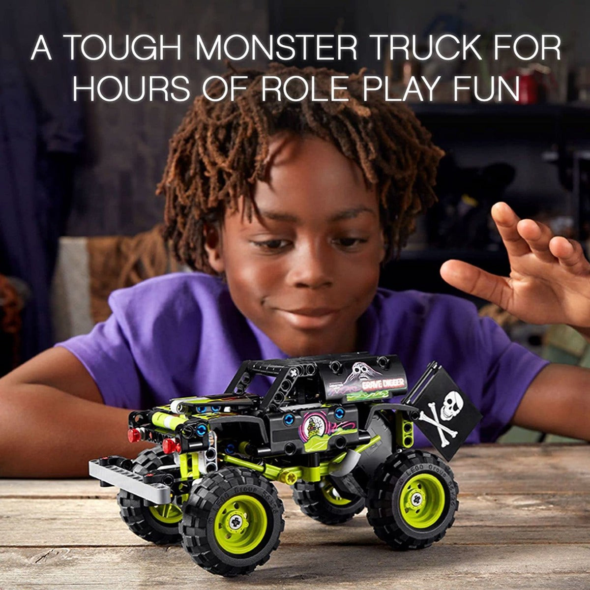 Buy Lego Technic Monster Jam Grave Digger 42118 Building Set 212pcs | Yallatoys.com