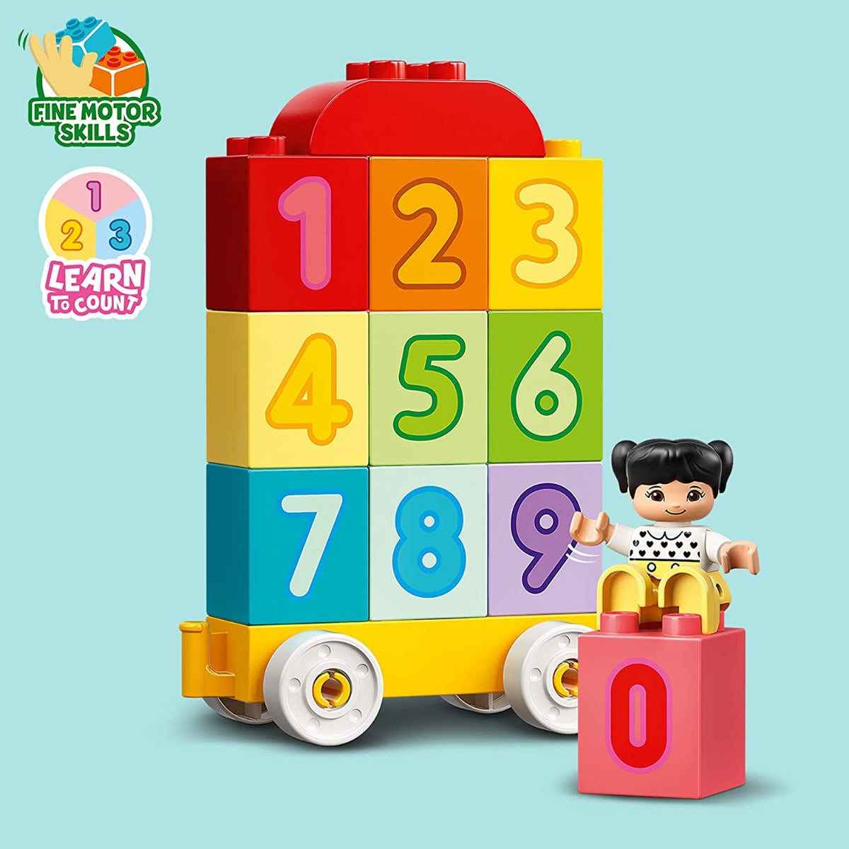 Buy Lego Duplo My First Number Train Learn to Count 10954 | Yallatoys.com
