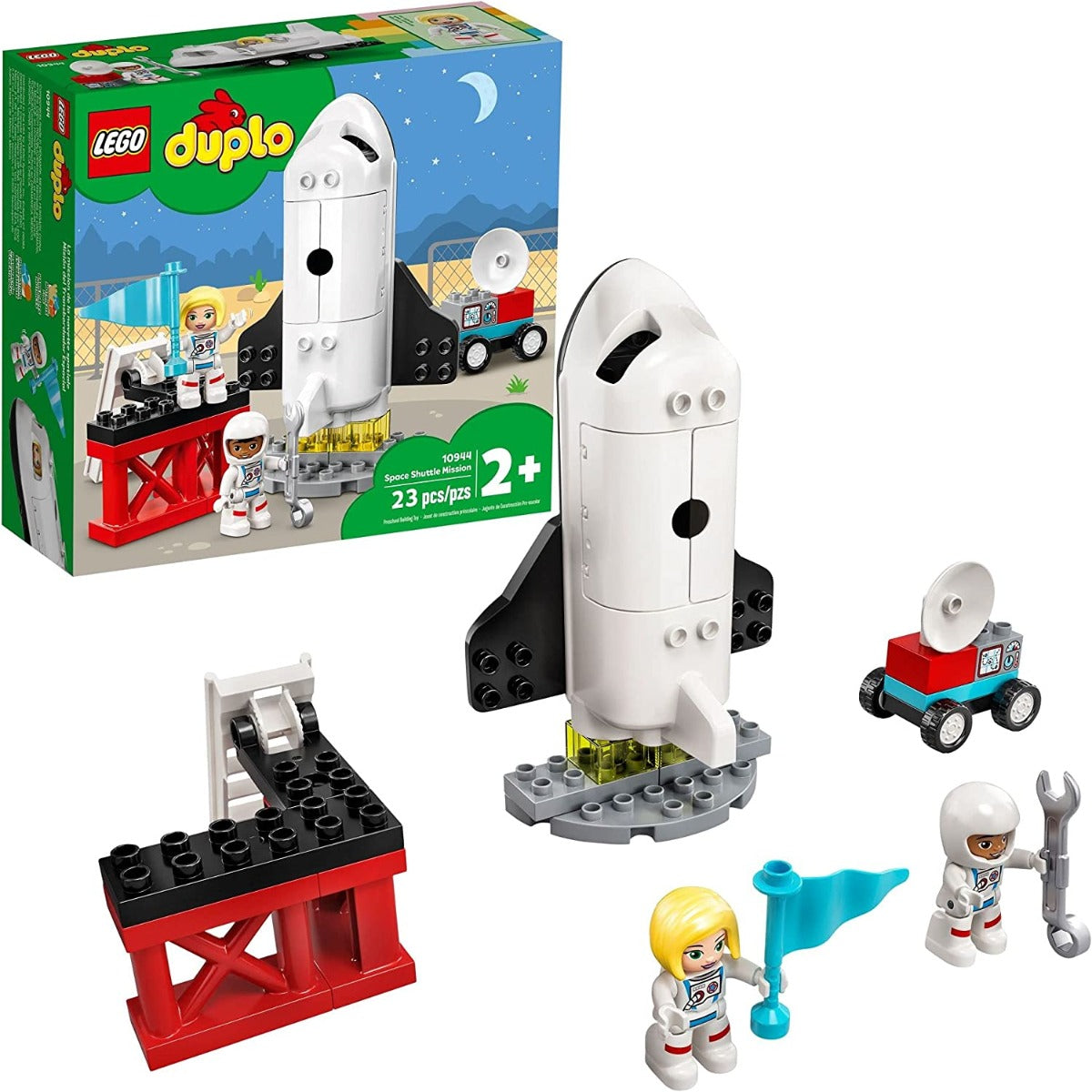 Buy Lego Duplo Town Space Shuttle Mission 10944 | Yallatoys.com