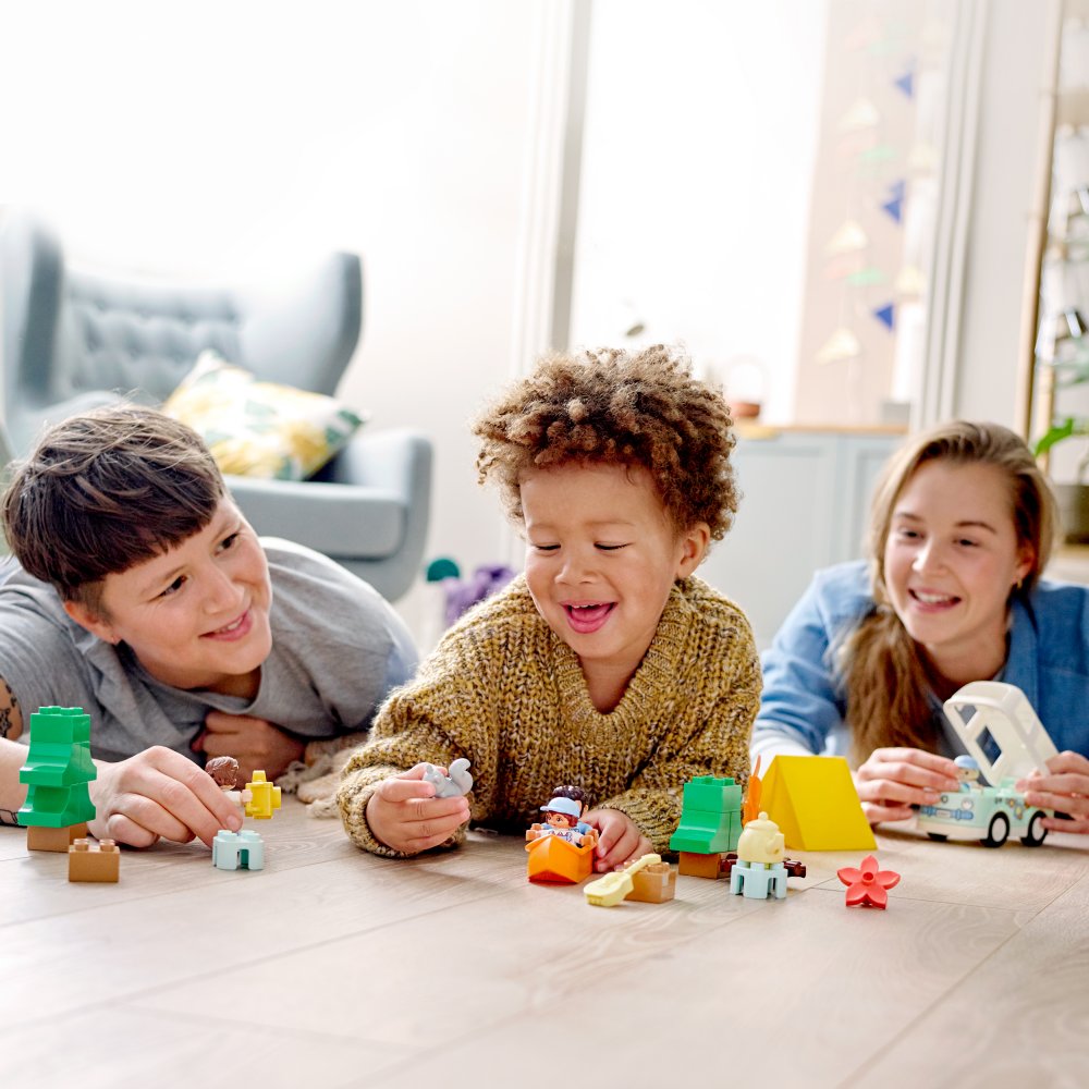 Buy Lego Duplo Town Family Camping Van Adventure 10946 Building Set 30pcs | Yallatoys.com