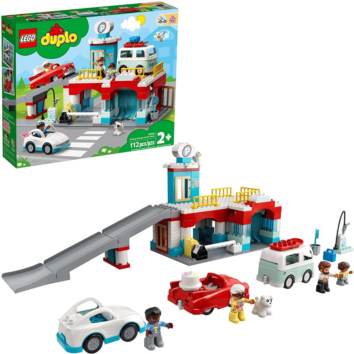 Buy Lego Duplo Parking Garage and Car Wash 10948 | Yallatoys.com