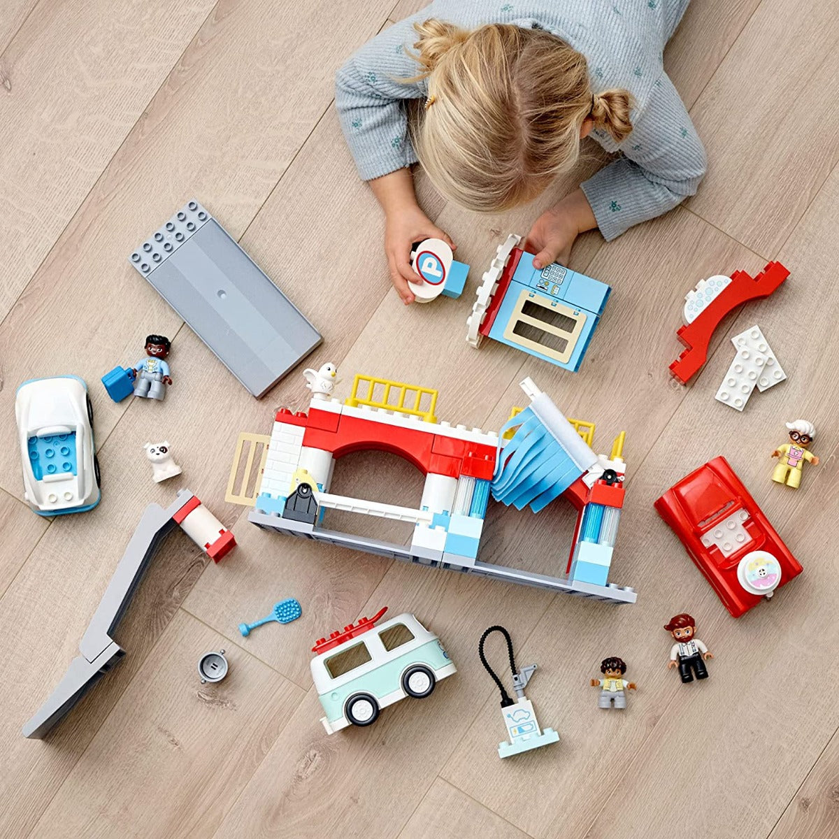 Buy Lego Duplo Parking Garage and Car Wash 10948 | Yallatoys.com