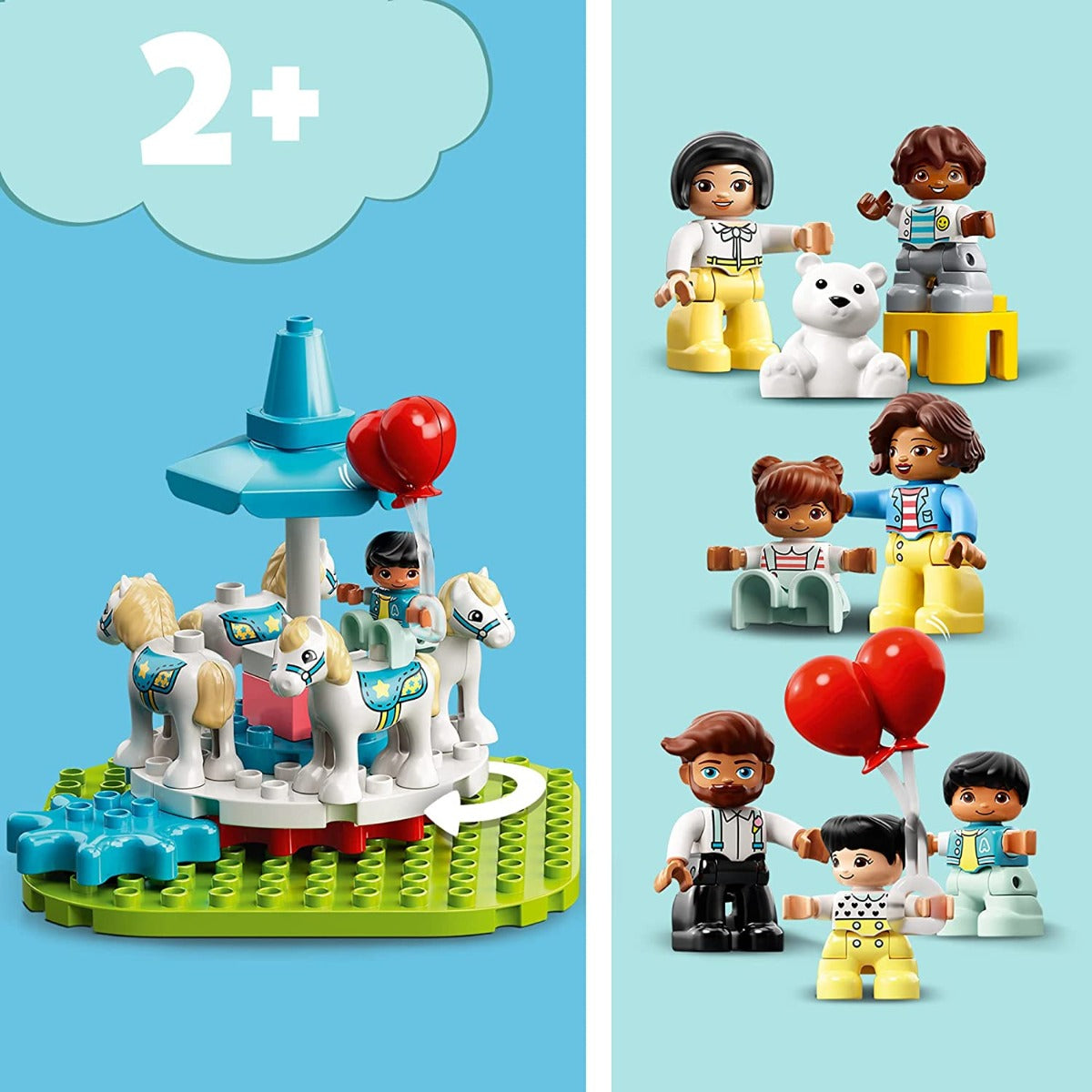Buy Lego Duplo Town Amusement Park 10956 | Yallatoys.com