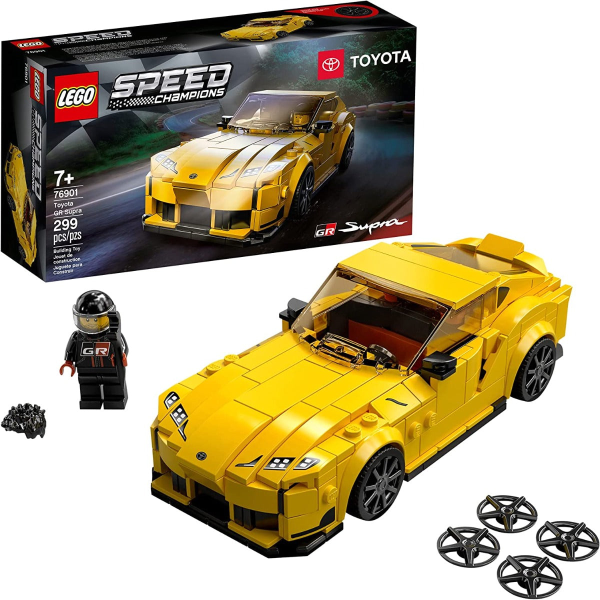 Buy Lego Speed Champions Toyota GR Supra 76901 Building Toy Set 299pcs | Yallatoys.com