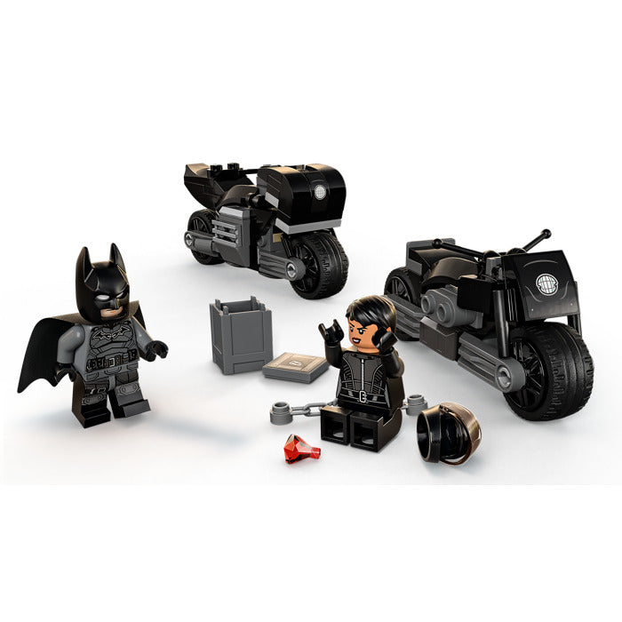 Buy Lego Marvel Batman & Selina Kyle Motorcycle Pursuit 76179 | Yallatoys.com
