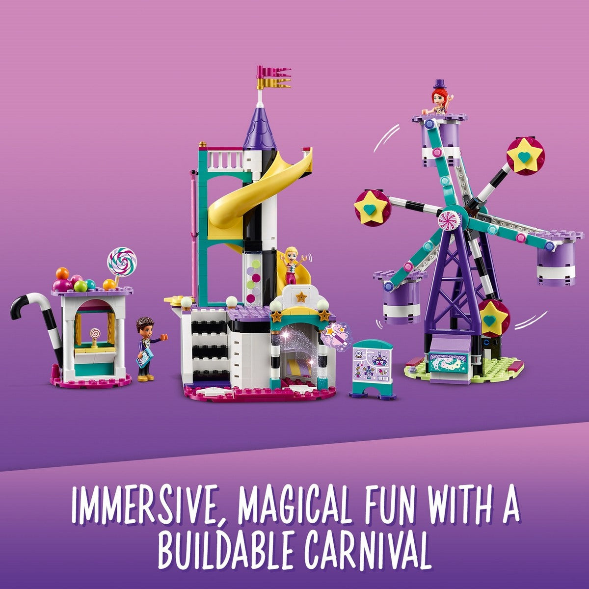 Buy Lego Friends Magical Ferris Wheel and Slide 41689 | Yallatoys.com