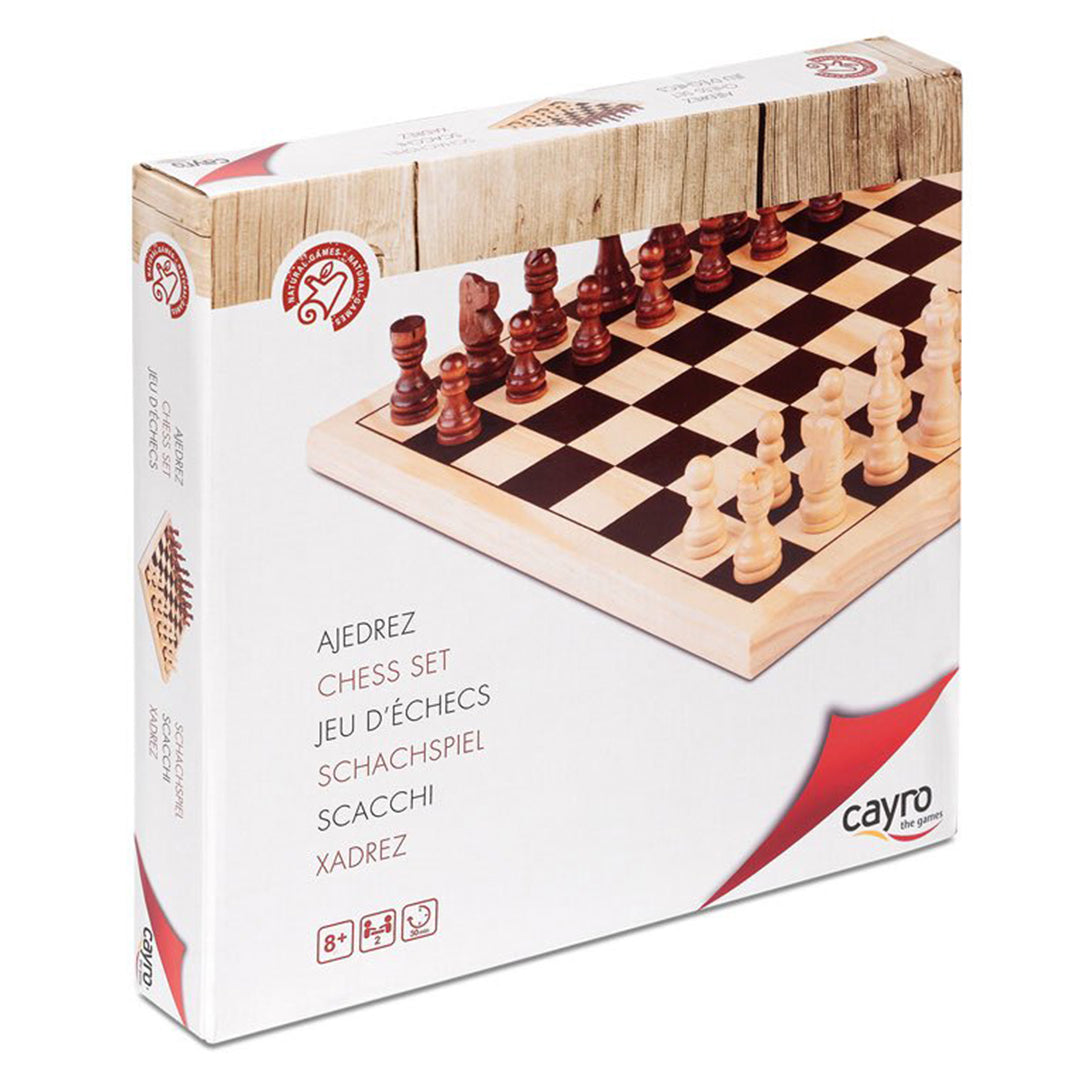 Buy Cayro Wooden Chess Game of Observation and logic Development of cognitive skills and multiple intelligences Traditional game Board Game | Yallatoys.com