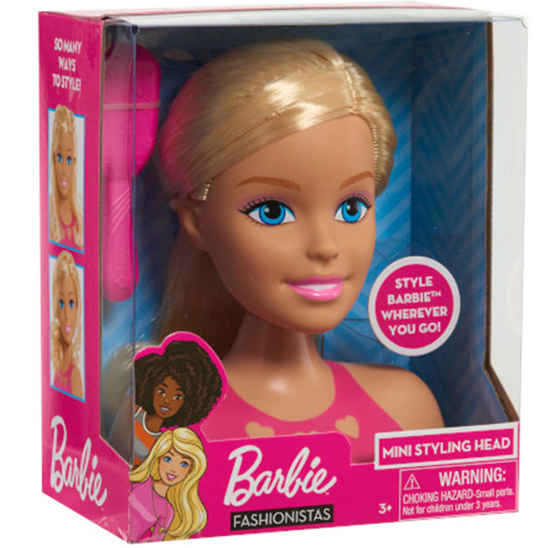 Buy Barbie Mini Blonde Styling Head | Yallatoys.com