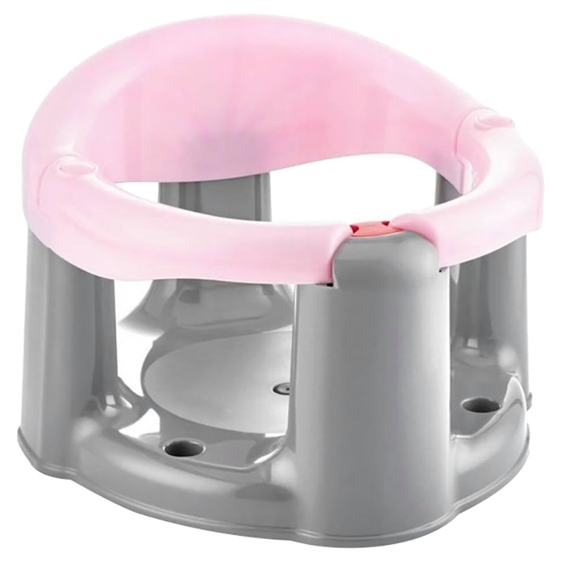 Babyjem Anti Slip Baby Bath &  Feeding Seat Pink 6 Months+