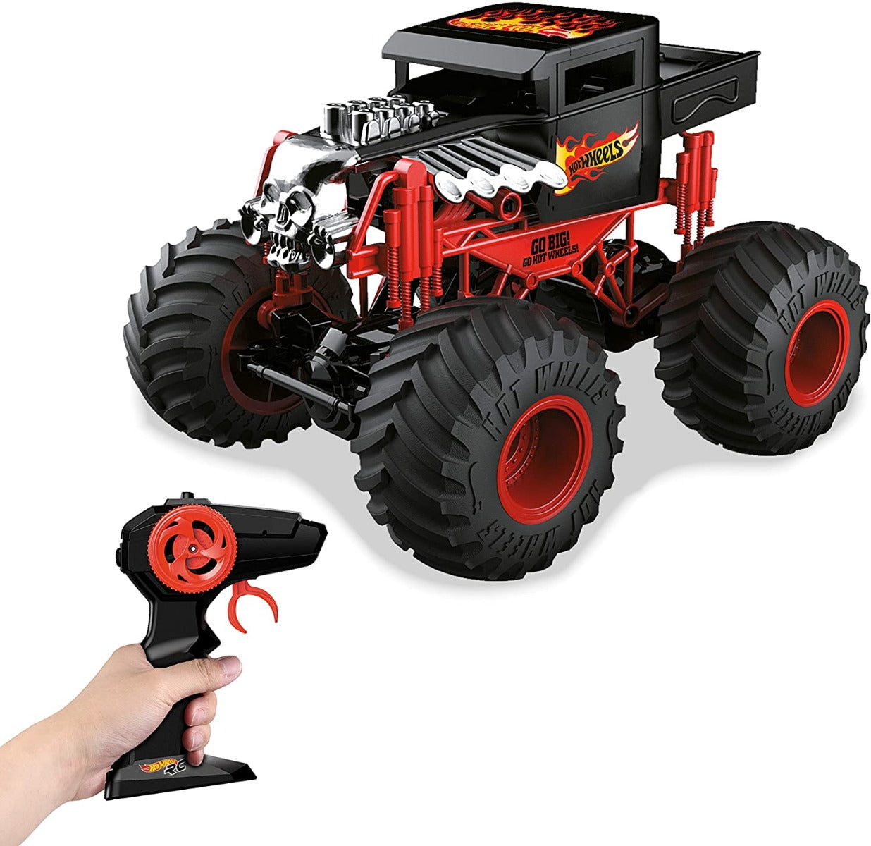 Buy Hot Wheels Monster Truck Bone Shaker Remote Control | Yallatoys.com