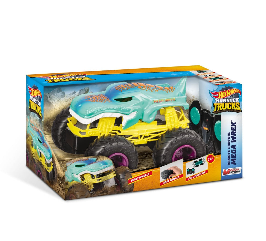 Buy Hot Wheels Monster Truck Mega Wrex Remote Control | Yallatoys.com
