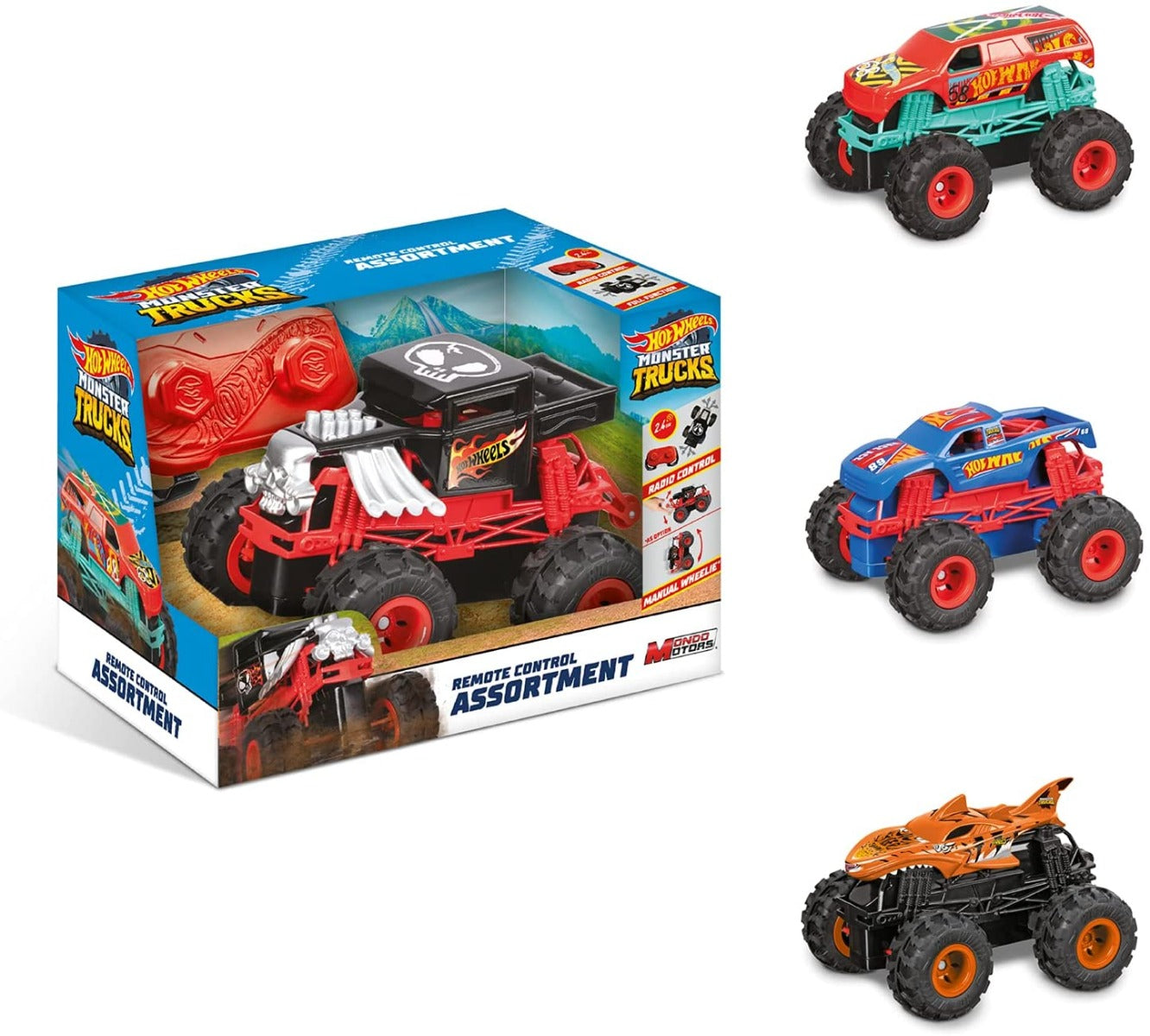 Buy Hot Wheels Motors Mini Monster Trucks Remote Control Car (Sold Separately Subject to Availability) | Yallatoys.com
