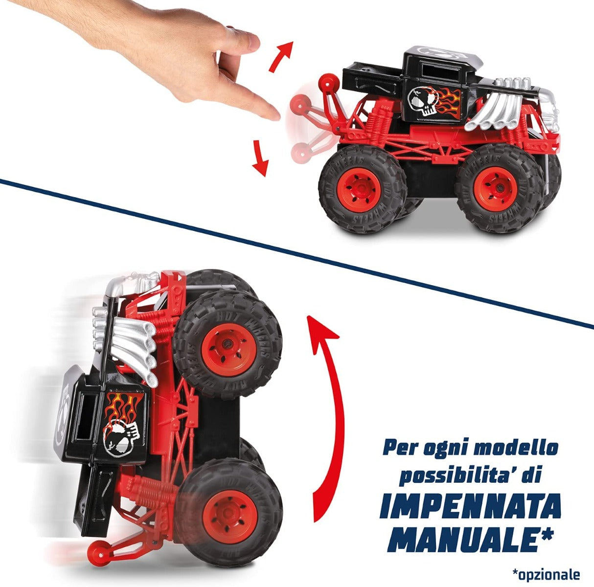 Buy Hot Wheels Motors Mini Monster Trucks Remote Control Car (Sold Separately Subject to Availability) | Yallatoys.com