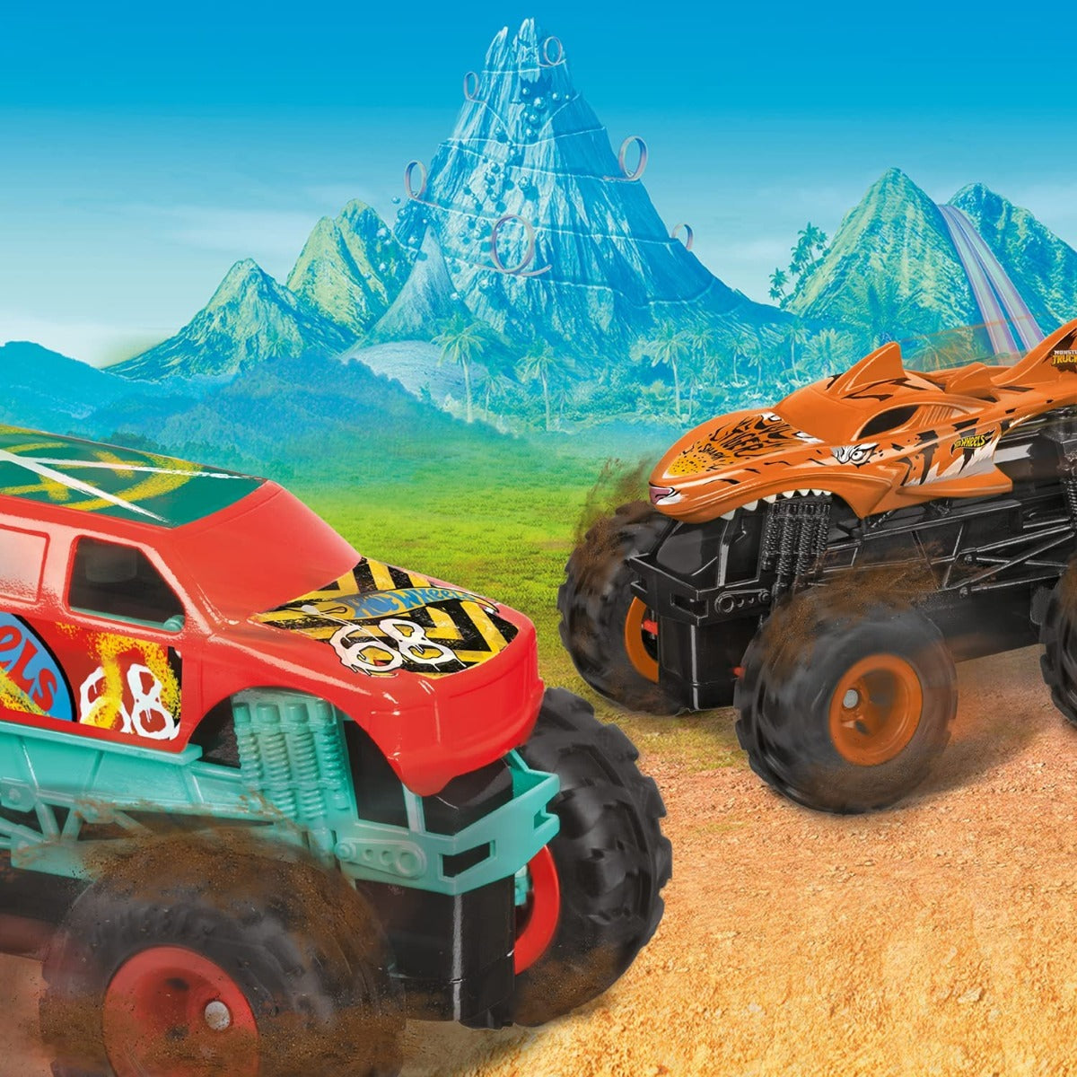 Buy Hot Wheels Motors Mini Monster Trucks Remote Control Car (Sold Separately Subject to Availability) | Yallatoys.com
