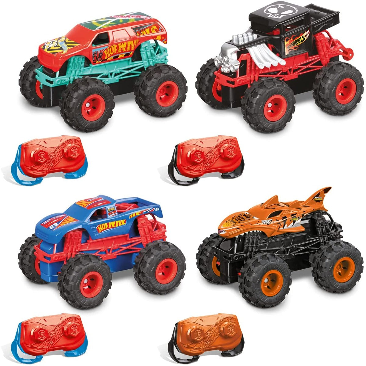Buy Hot Wheels Motors Mini Monster Trucks Remote Control Car (Sold Separately Subject to Availability) | Yallatoys.com
