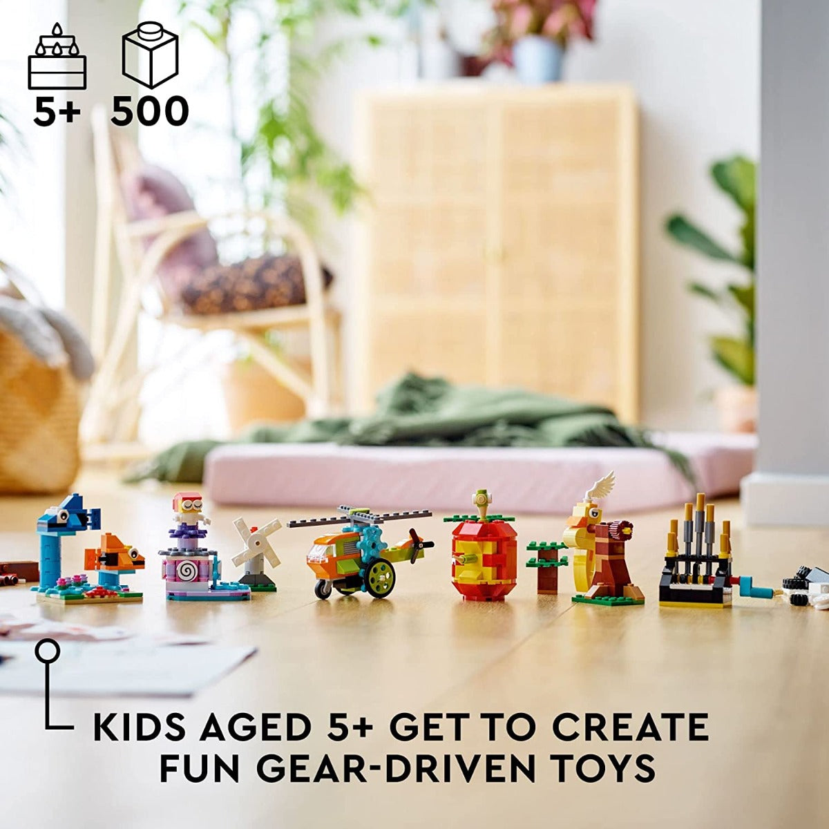 Buy Lego Classic Bricks and Functions 11019 Building Toy Set 500pieces | Yallatoys.com