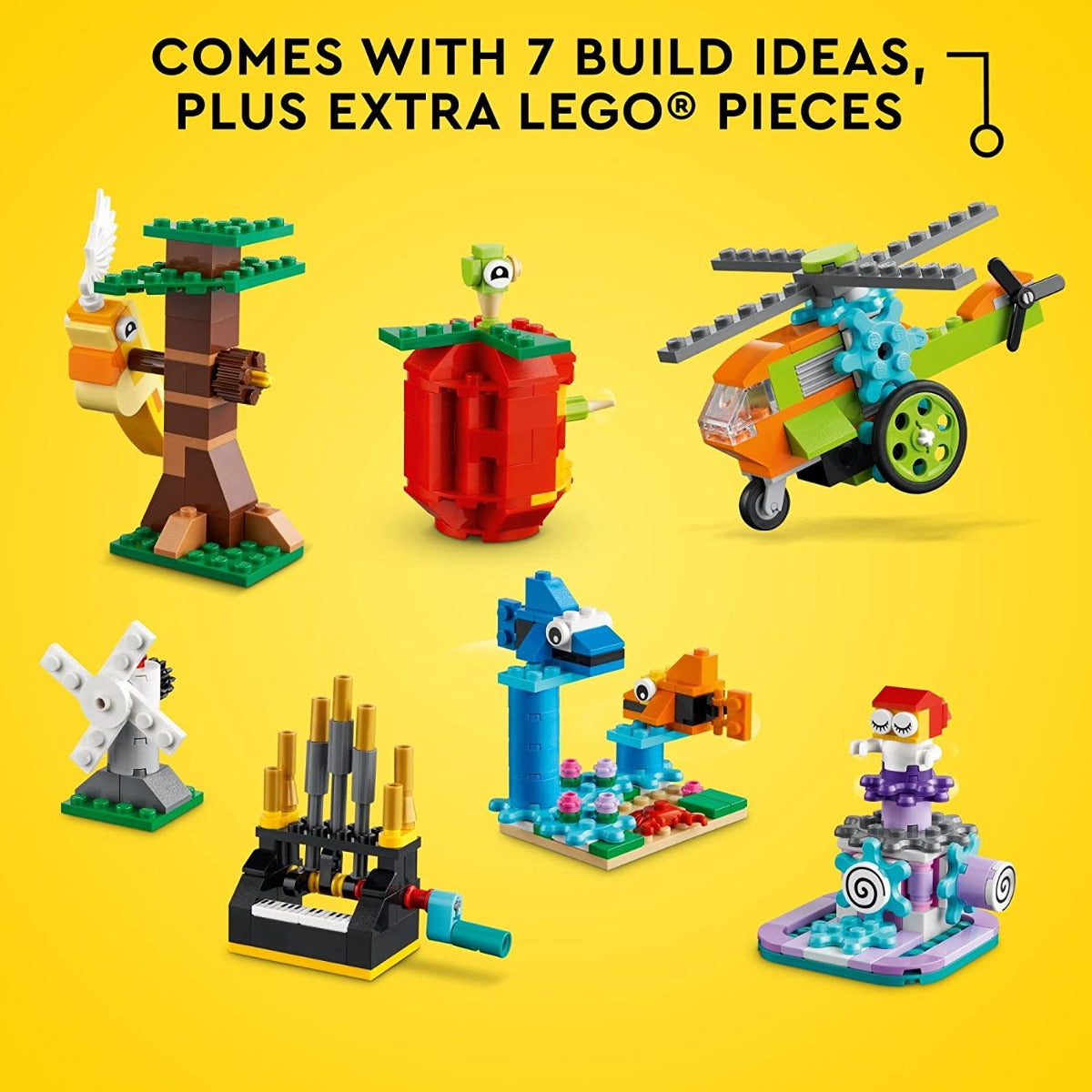 Buy Lego Classic Bricks and Functions 11019 Building Toy Set 500pieces | Yallatoys.com