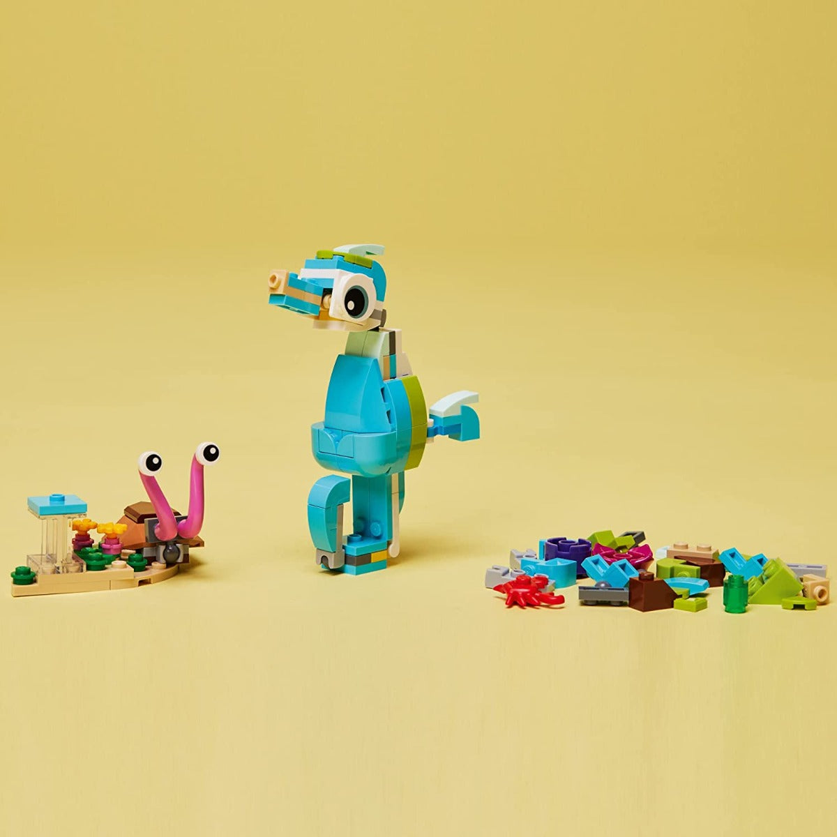Buy Lego Creator 3in1 Dolphin and Turtle 31128 Building Toy Set 137pieces | Yallatoys.com