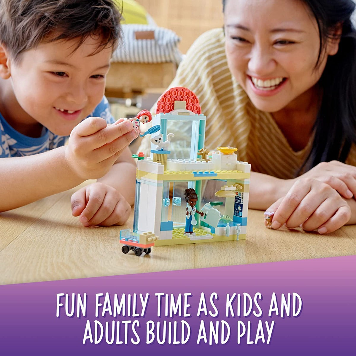 Buy Lego Friends Pet Clinic 41695 Building Kit With 2 Mini-Dolls 111pieces | Yallatoys.com