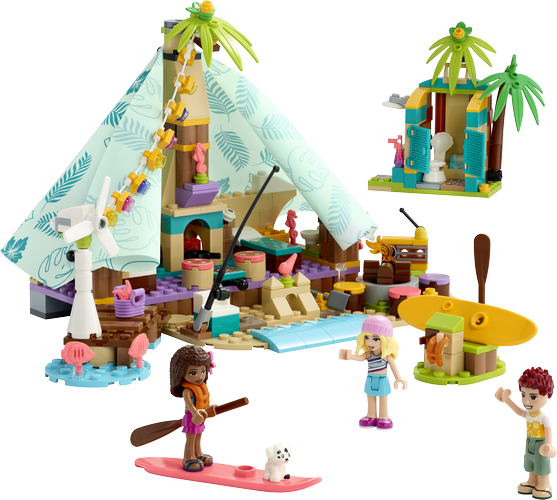 Buy Lego Beach Glamping 41700 | Yallatoys.com