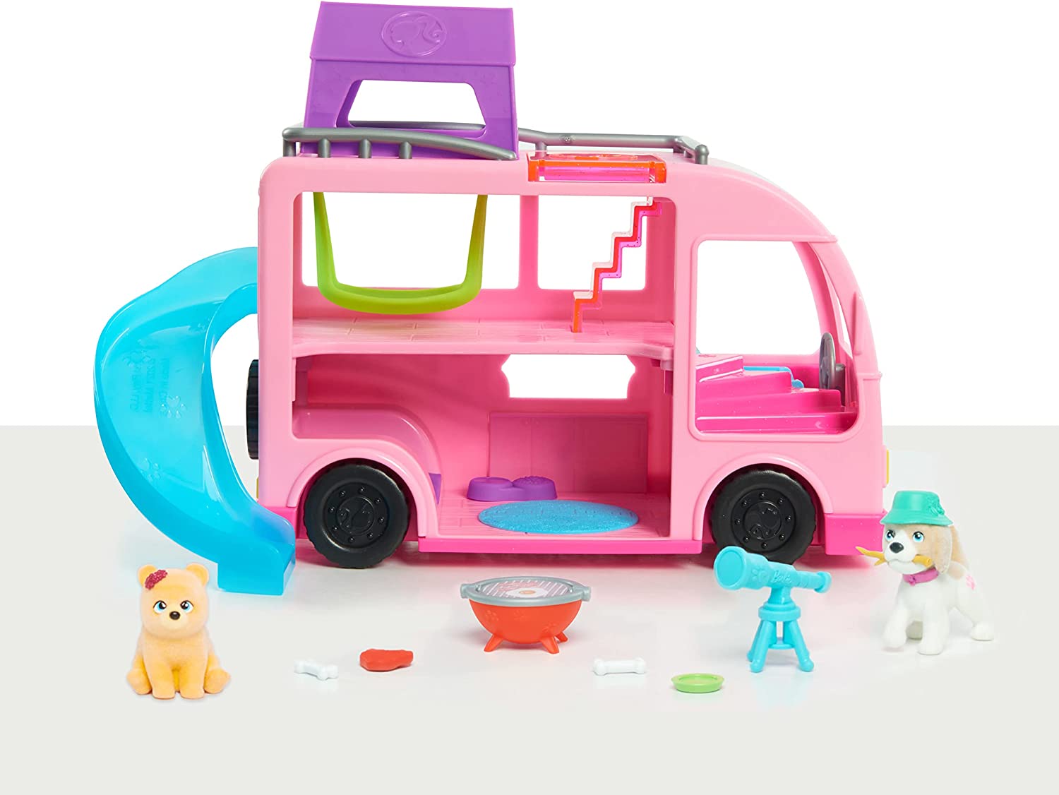 Buy Barbie Pet Camper 11pcs Playset | Yallatoys.com