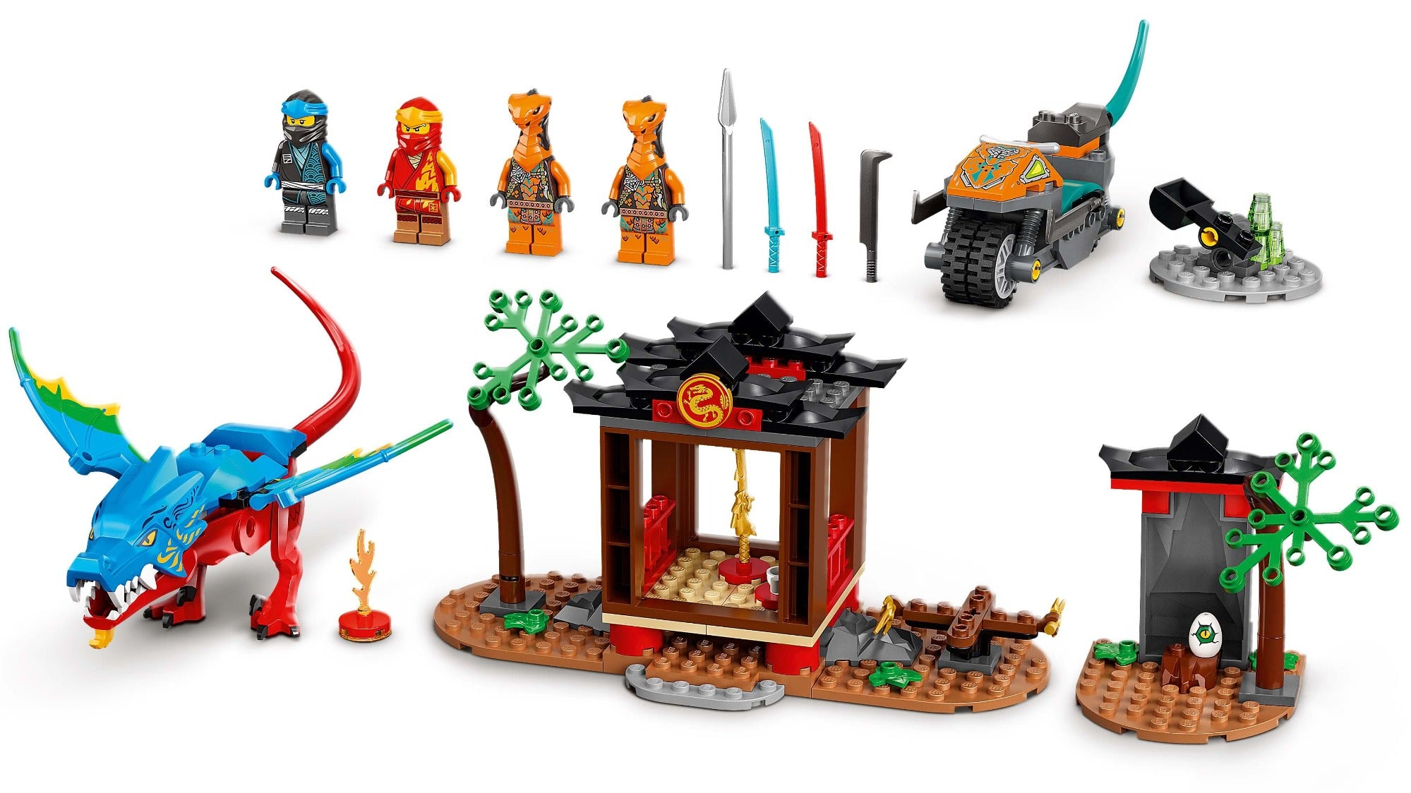 Buy Lego Ninjago Ninja Dragon Temple 71759 | Yallatoys.com