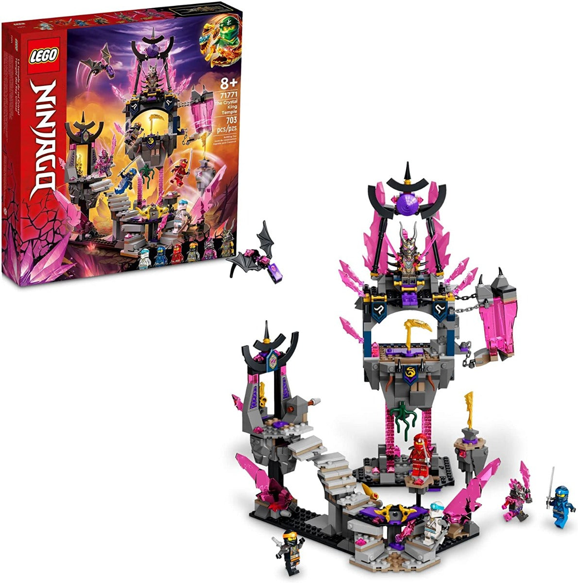 Buy Lego Ninjago The Crystal King Temple 71771 Ninja Building Toy | Yallatoys.com