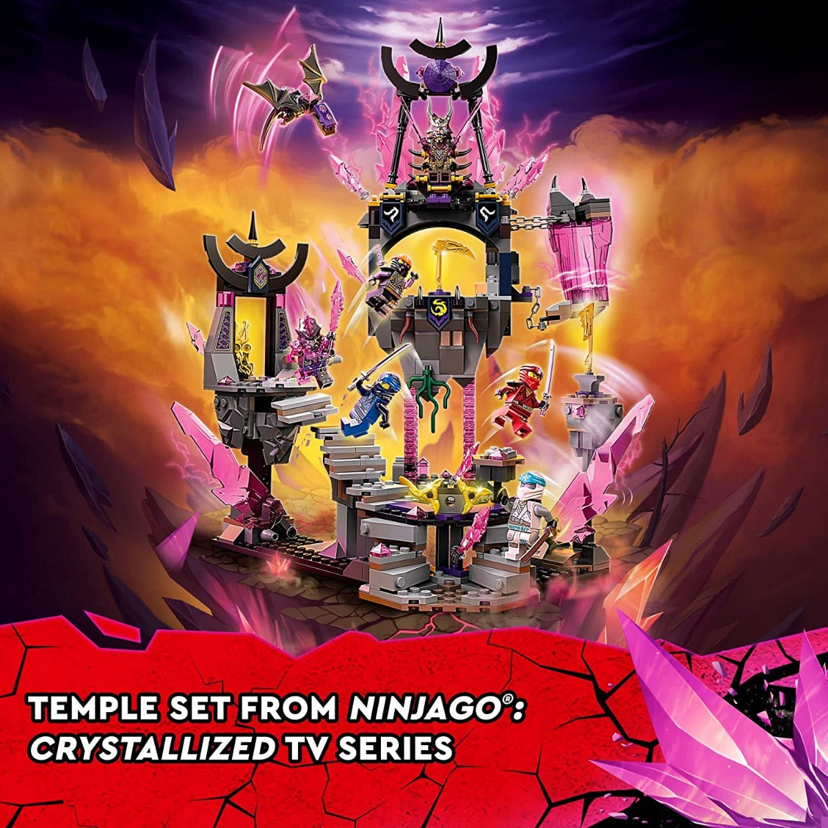 Buy Lego Ninjago The Crystal King Temple 71771 Ninja Building Toy | Yallatoys.com