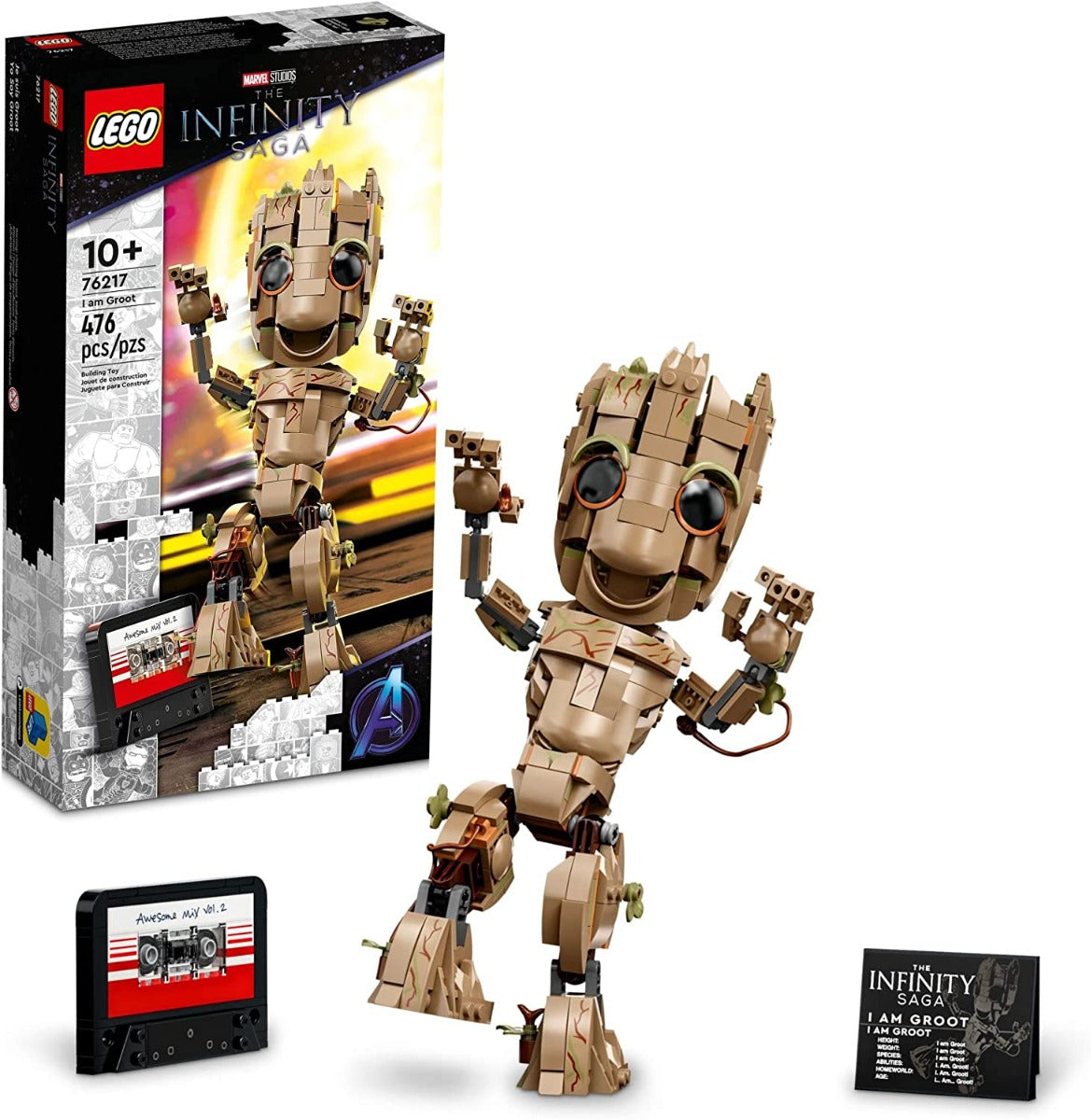Buy Lego Marvel I am Groot Building Kit 76217 | Yallatoys.com