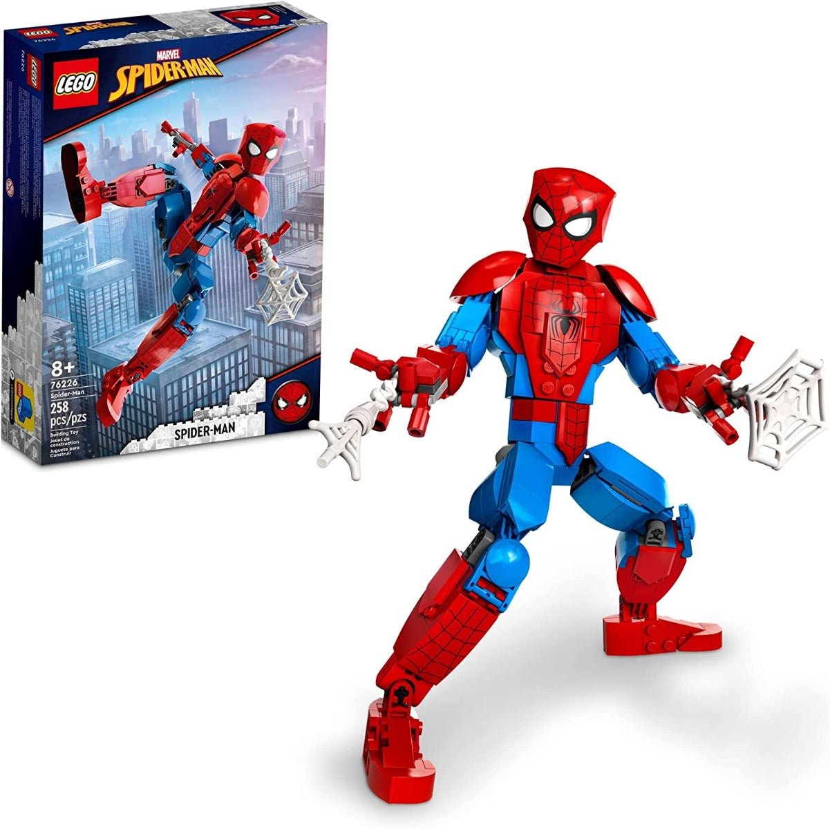 Buy Lego Marvel Super Heroes Spider Man Figure 76226 Building Toy Set 258pcs | Yallatoys.com